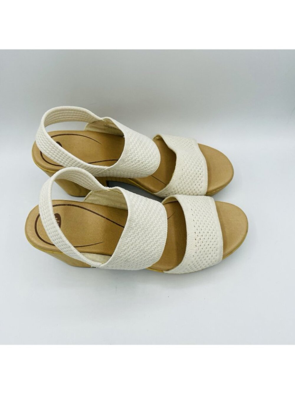Dr Scholls Shoes Womens Size 8.5 M White Clogs Heels Sandals Strappy Comfort - Picture 3 of 11